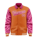 Custom Orange Pink Jacket