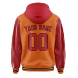 Custom Orange Red Jacket
