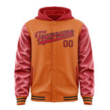 Custom Orange Red Jacket