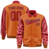 Custom Orange Red Jacket