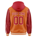 Custom Orange Red Jacket