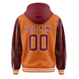 Custom Orange Crimson Red Jacket