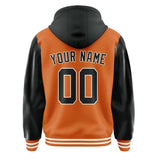 Custom Orange Black Jacket