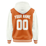 Custom Orange White Jacket