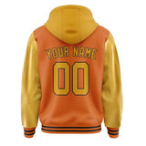 Custom Orange Yellow Jacket