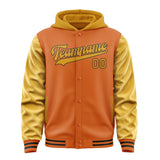 Custom Orange Yellow Jacket