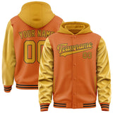 Custom Orange Yellow Jacket