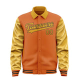 Custom Orange Yellow Jacket