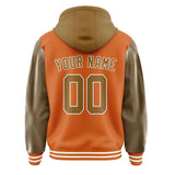Custom Orange Khaki Jacket