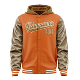 Custom Orange Khaki Jacket