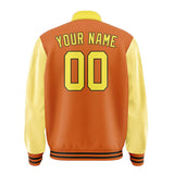 Custom Orange Light Yellow Jacket