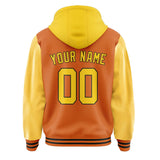 Custom Orange Gold Jacket