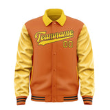 Custom Orange Gold Jacket