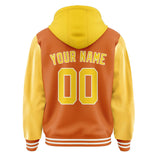 Custom Orange Gold Jacket