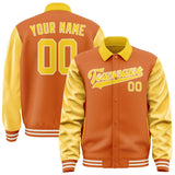 Custom Orange Gold Jacket