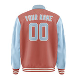 Custom Copper Rose Light Blue Jacket
