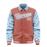 Custom Copper Rose Light Blue Jacket