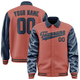 Custom Copper Rose Blue Jacket