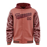 Custom Copper Rose Crimson Red Jacket