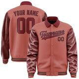 Custom Copper Rose Crimson Red Jacket