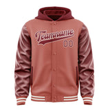 Custom Copper Rose Crimson Red Jacket