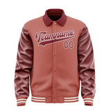 Custom Copper Rose Crimson Red Jacket