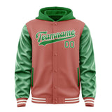 Custom Copper Rose Emerald Green Jacket