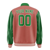 Custom Copper Rose Emerald Green Jacket
