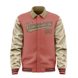 Custom Copper Rose Light Khaki Jacket