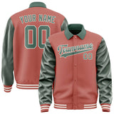 Custom Copper Rose Blue Green Jacket
