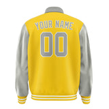 Custom Gold Gray Jacket