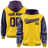 Custom Gold Purple Jacket
