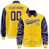 Custom Gold Purple Jacket