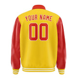 Custom Gold Orange Red Jacket