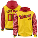 Custom Gold Red Jacket