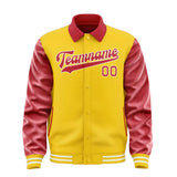 Custom Gold Red Jacket
