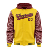 Custom Gold Crimson Red Jacket