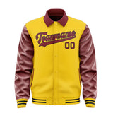 Custom Gold Crimson Red Jacket