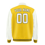 Custom Gold White Jacket