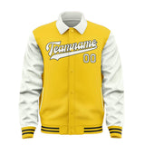 Custom Gold White Jacket