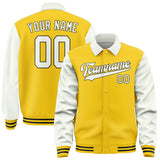 Custom Gold White Jacket
