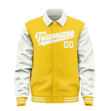 Custom Gold White Jacket