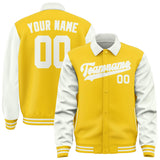 Custom Gold White Jacket
