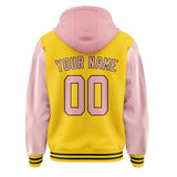 Custom Gold Light Pink Jacket