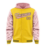 Custom Gold Light Pink Jacket