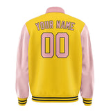 Custom Gold Light Pink Jacket