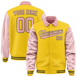 Custom Gold Light Pink Jacket