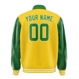 Custom Gold Emerald Green Jacket