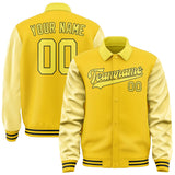Custom Gold Light Yellow Jacket