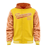 Custom Gold Orange Jacket